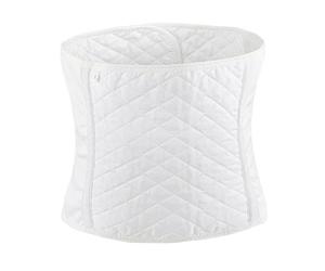 FytStycale Ceinture Post Accouchement Taille Haute Ceinture Abdominale Post-Partum Légère Soutien Corporel pour Mamans, Maison, Blanc, L