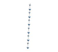 FytStycale Chaînes de Récupération d'eau de Pluie pour Gouttières, Aérateurs de Gouttière Extérieurs, Installation Facile, Récupérateur d'eau D