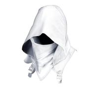 FytStycale Chapeau à Capuche Comme Accessoire Photo pour Les Costumes D'Halloween de Sorciers et D'adultes - Déguisement de Fête, Blanc