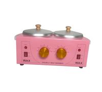 FytStycale Chauffe-cire, Prise Européenne, Puissant, Température Réglable, 200 W, Double Pot à Cire Professionnel pour Esthéticiennes