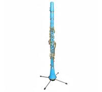 FytStycale Clarinette Bleue Instrument Bb Élève 17 Touches Son Profond Facile à Jouer Adaptée pour Jeune Musicien Programme Scolaire Scénique, Bleu Ciel