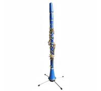 FytStycale Clarinette Bleue Instrument Bb Élève 17 Touches Son Profond Facile à Jouer Adaptée pour Jeune Musicien Programme Scolaire Scénique, Bleu Lac