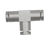 FytStycale Connecteur de tuyau pour machine à café, pièce en aluminium pour l'eau, diamètre intérieur 8 mm, T Shape