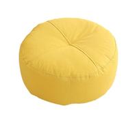 FytStycale Coussin de Sol Rond, Coussin D'assise, Petit Coussin Décoratif, Moelleux et Offrant Un Bon Soutien, Coussin de Méditation pour Le, Canapé, Li, Jaune