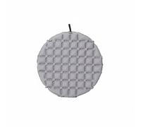 FytStycale Coussin Gonflable Rond Portable Coussin Assise Gonflable Résistant à l'humidité Matelas de Siège Léger pour Extérieur, Gris