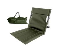 FytStycale Coussins de Siège, Coussins de Chaise Pliante, Coussins de Tribune, Coussins de Siège avec Sac de Transport, Chaise de Sol avec Dossier pour La Pêche, Vert