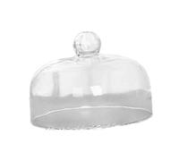FytStycale Couvercle à Gâteau En Verre, Cloche pour Pâtisseries sur Stand à Gâteau, 16x22cm