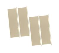 FytStycale Couvercle de Soupape D'échappement 4 Pièces, Professionnel, Léger, Installation Facile, Pièce de Rechange Haut de Gamme, Beige