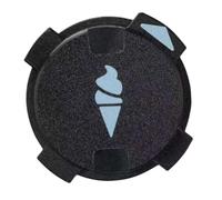 FytStycale Couvercle d'Étanchéité pour Sorbetière, Couvercle de Machine à Glaçons Pratique et Anti-Poussière, Joint ABS de Remplacement Réutilisable pour Cuisine, Restaurant, Bar
