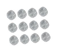 FytStycale Couvertures de Remplacement Du Robot de Nettoyage de Fenêtre, Accessoires Lavables pour Le Verre et La Porte, Dary Gris 12 Pièces