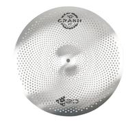 FytStycale Cymbale à Faible Volume, Accessoires de Batterie pour Cymbale Silencieuse, Exercices de Batterie, Cymbale D'entraînement Légère et, Cymbal, 18po