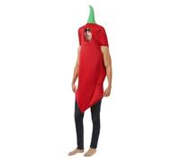 FytStycale Déguisement Piment Rouge Écarlate Unisexe pour Adulte