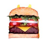 FytStycale Déguisements de Hamburger pour Halloween, Accessoires de Cosplay, Décoration pour Le Nouvel an, Un Anniversaire Ou Une Soirée Masquée, Enfants