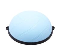 FytStycale Demi-Ballon Fitness Surface Texturée Ballon Postural Anti-Éclatement Balle Stabilité, Bleu Ciel