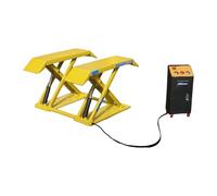 FytStycale Diorama D'une Plateforme élévatrice à L'échelle 1:64 - Accessoire de Décor Créatif à Monter Soi-même, Compact et, Jaune