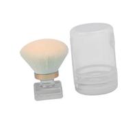 FytStycale Dissolvant de Poudre pour Nail Art, Outils de Manucure, Nettoyant pour Spatule Kabuki, Doux pour Les Ongles En Acrylique et Le Maquillage, Tête de Champignon Blanc