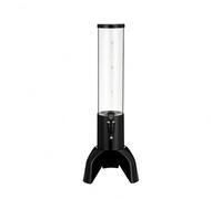 FytStycale Distributeur de Bière Commercial Distributeur de Boissons Tour à Bière Fontaine à Bière Pichet à Bière Robinet Précis Service Rapide Moins de, Noir, Noir, 1.5L Sans Glaçon