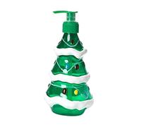 FytStycale Distributeur de Savon pour Les Mains, Distributeur de Shampoing, Objet de Décoration de Noël Original et Polyvalent, Contenant pour Lotion pour Décora, arbre de Noël