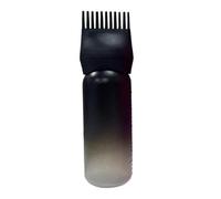 FytStycale Distributeur de Teinture Capillaire, Goupillon pour Flacon de Teinture Capillaire, Flacon de Lavage Multifonctionnel, Flacon Souple pour Usage Domesti, Noir