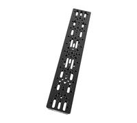 FytStycale Dovetail Plate Rail Montage Fixation Support Plaque Télescope Aluminium Alliage Protection Accessoire Astrophotographie Adaptée pour Remplacement Dome, Noir