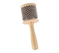 FytStycale En Bois à Main - Instrument de Percussion Amusant - Cadeau de Naissance - Jouet Musical Portable pour L'éducation Musicale En Classe Ou En, Diamètre 6,5 cm