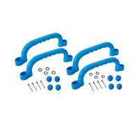 FytStycale Ensemble de 4 Poignées pour Structure D'escalade, Accessoires de Jeux pour Enfants, Balançoire, Parc D'attractions, Bleu Ciel