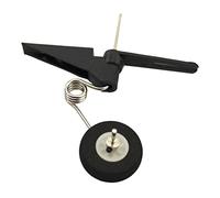 FytStycale Ensemble de Roulette de Queue pour Avion RC, Support, Kit de Pièces Détachées pour Train D'atterrissage à Monter Soi-même