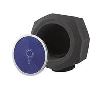 FytStycale Éponge Acoustique Filtre Bruit Panneau Absorbant Son Pare-brise Protégeant Micro Utilisé Studio Bureau Répétition Maison, Octogone bleu