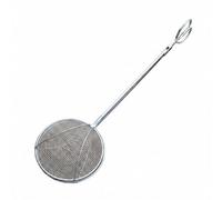 FytStycale Épuisette de Pêche Extérieure Épuisette Pince à Panier Filet Fin INOX Manche Extensible Sensation Légère Contrôle Précis Crevettes Poissons Adaptée, 60 Cm