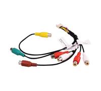 FytStycale Faisceaux de Câbles RCA pour Autoradio Audio/vidéo (compatibles DMH341EX, XT-91918-l4 et DMH342EX).