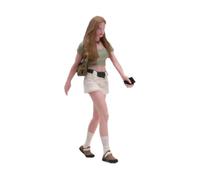 FytStycale Figurine à L'échelle 1:18, Fille Marchant, Accessoire de Cinéma Décontracté, Petite Figurine