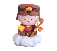 FytStycale Figurine Immortel Chinois Statue de Bureau Miniature Fengshui Objet de Collection Décoration de Dessin Animé avec Des Détails Vifs pour Le Bureau et, Style A