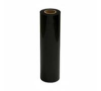 FytStycale Film de Transfert Thermique Vinyle Tissu Flex Découpe Pellicule Iron On PU Mat Adhérence Ferme Lignes Nettes Longue Durée sans Craquelure Convient à, Noir