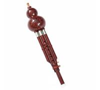 FytStycale Flûte pour Débutants Instrument à Vent Bambou Sept Trous Douces Adaptée aux Adultes Pratique Musicale Quotidienne, Acier Rouge e C