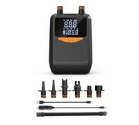 FytStycale Gonfleur Numérique sans Fil Arrêt Automatique Pompe à Air Électrique Portable Haute Pression 20 PSI Compresseur d'air 12V pour Extérieur, Camping