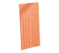 FytStycale Griffoir pour Chat, Autocollant, pour Aiguiser, en Feutre, à Monter Soi-même, sans Peluches, Griffoir Mural Vertical pour Canapé et Sol, Orange
