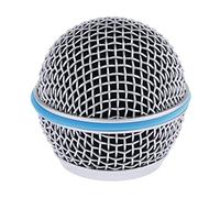 FytStycale Grille Tête Remplacement Boule Filtre Anti-Bruit en Acier Inoxydable avec Mousse Intérieure Adaptée pour Artiste Enregistrement