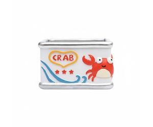 FytStycale holderPot en Boîte de Conserve Design Créatif Pot Décoratif Marin, Crab Meat