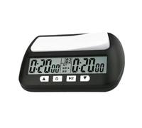 FytStycale Horloge D'échecs, Minuteur D'échecs Professionnel pour Tournois, Minuteur de Jeu D'échecs pour Parties Entre Joueurs, Jeux D'échecs en, Noir