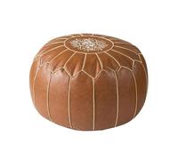 FytStycale Housse de Pouf Non Rembourrée, Coussin de Sol, Siège sous Bureau, Style, Fait Main, Texturée, Ronde, pour Broderie, Loisirs Créatifs, Couleur B