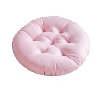 FytStycale Housse de Siège Ronde 40cmx40cm en Matériau Douceur Optimale pour Un Confort Quotidien Adaptée à Tous Types de Chaises, Rose