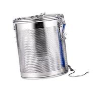 FytStycale Infuseur à Thé Panier à Épices Filtre à Mailles Fines Boule Infuseur En Acier Inoxydable à Deux Fermetures Adapté pour Préparer Des Soupes Bouillons I, 12cmx12cm