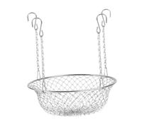 FytStycale Insert pour Plante Ajustable avec 4 Crochets pour Ouvertures de 10 à 18 Pouces de Large sur Le Dessus, Idéal comme Décoration dans Le Salon.