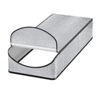 FytStycale Isolant Trappe Combles avec Fermeture Éclair Réfléchissant Couverture Isolante Combles Pliable Isolement pour Propriétaires