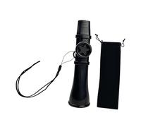 FytStycale Kazoo, Flûte Jouet, Compagnon Cordon pour Accrocher Autour Du Cou, Instrument de Musique Flûte à Bouche pour Ukulélé, Piano, Violon et Clav, Noir