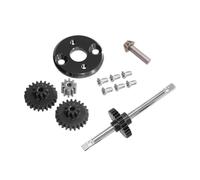 FytStycale Kit de Réparation de Pignon Moteur pour Voiture RC, Modification à Faire Soi-même, Boîte de, Ensemble D'engrenages de Transmission, Mise, Noir