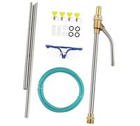 FytStycale Kit de Sablage pour Nettoyeur Haute Pression, Machine de Sablage Polyvalente, Raccord Rapide 1/4 Pouce, Accessoire Abrasif Humide, Vert