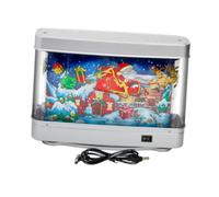 FytStycale Lampe D'aquarium Artificielle, Veilleuse de Noël, Père Noël, Rennes, Lampe D'aquarium USB, Lampe de Bureau pour Salon, Maison, Fêtes, Chambre