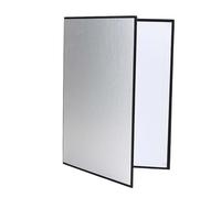 FytStycale Light Reflectors Board pour Photographie Créative Panneau Réflecteur Pliable Studio Diffuseur Lumière en Carton Accessoire Autonome Fonction Trois en, Argent