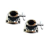 FytStycale Lot de 2 Supports de Cymbales et pour Grosse Caisse, Fixation pour Tom, Accessoire de Remplacement pour Batterie.